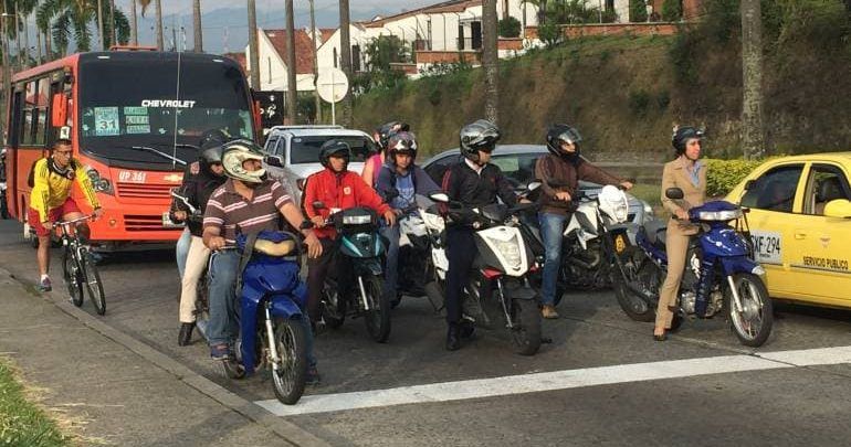 Motociclistas de Pereira