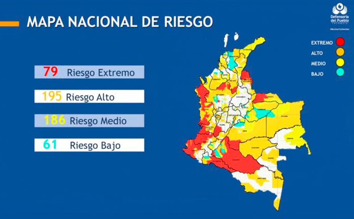 Mapa Nacional de Riesgo Electoral