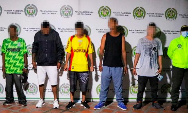 Banda de tráfico de drogas capturados en Pereira