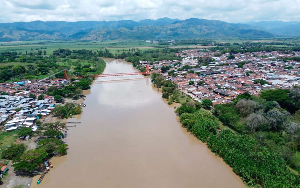 Río Cauca a su paso por Caimalito