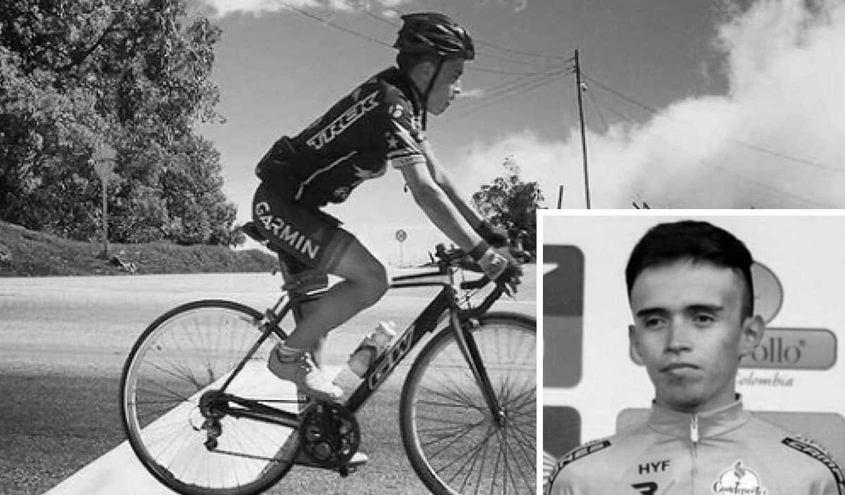 Falleció Andrés Arévalo, promesa del ciclismo colombiano.