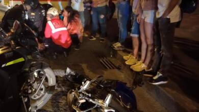 Accidente de tránsito en Manizales