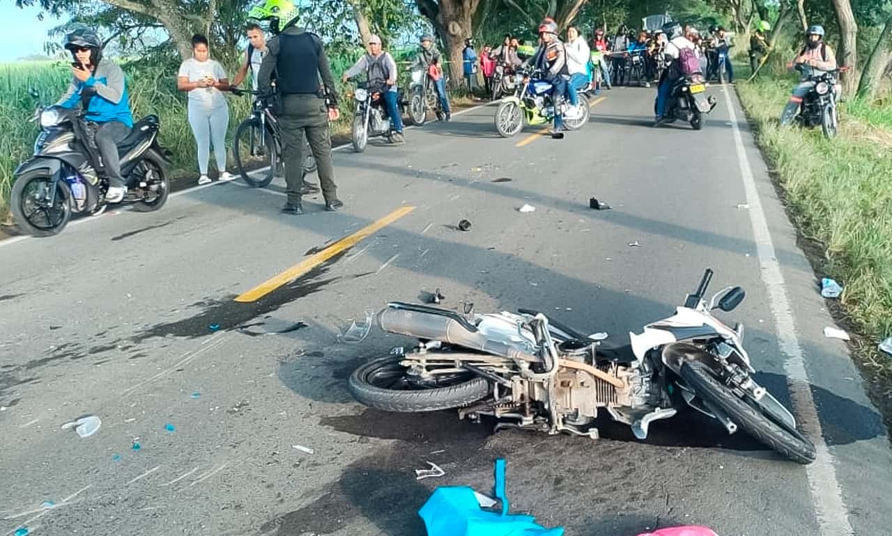 Dos mujeres fallecen en accidente de tránsito en la vía Zarzal-Roldanillo