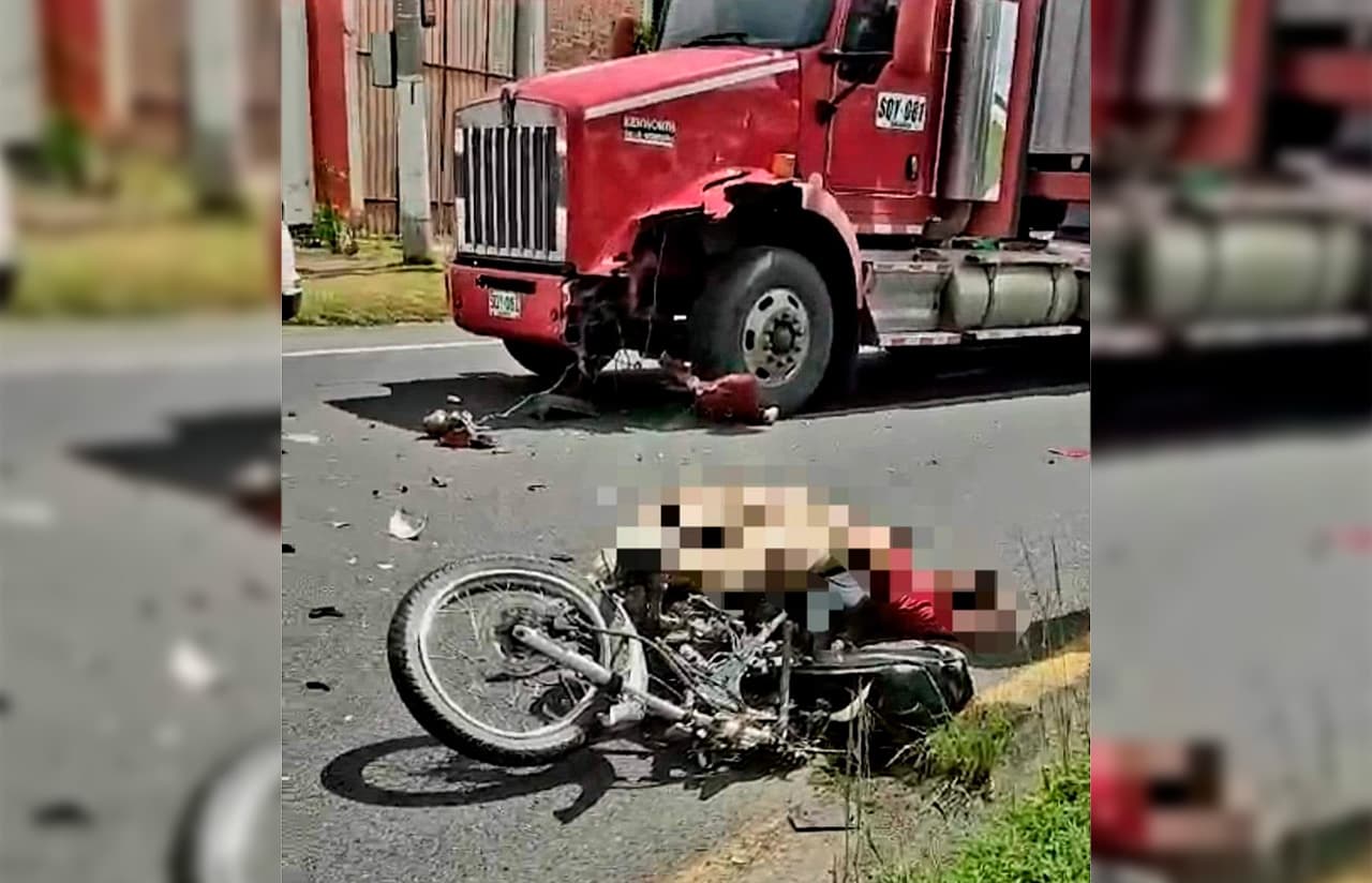 Accidente de tránsito en la vía Cartago-Pereira