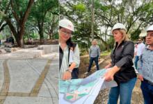 Obras de renovación y transformación en el Parque La Isleta de Cartago