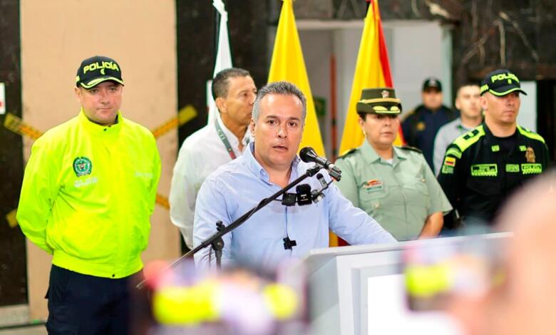 El alcalde de Pereira, Mauricio Salazar, anunció la desarticulación de la banda criminal 'Condor'